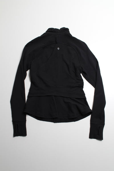 Lululemon black zip up jacket, size 6 (price reduced: was $48)