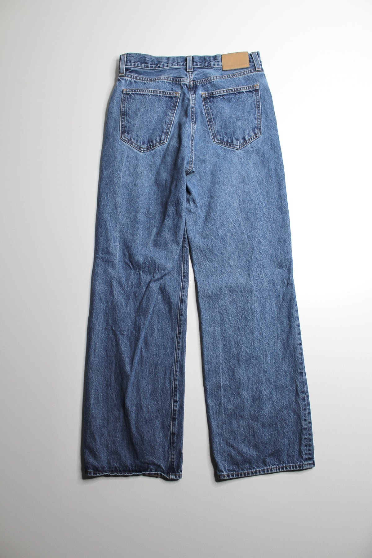 Aritzia denim forum Farrah wide leg jeans, size 27 (30”)