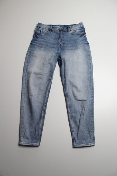 H&M straight leg high rise jeans, size 6 (additional 50% off)