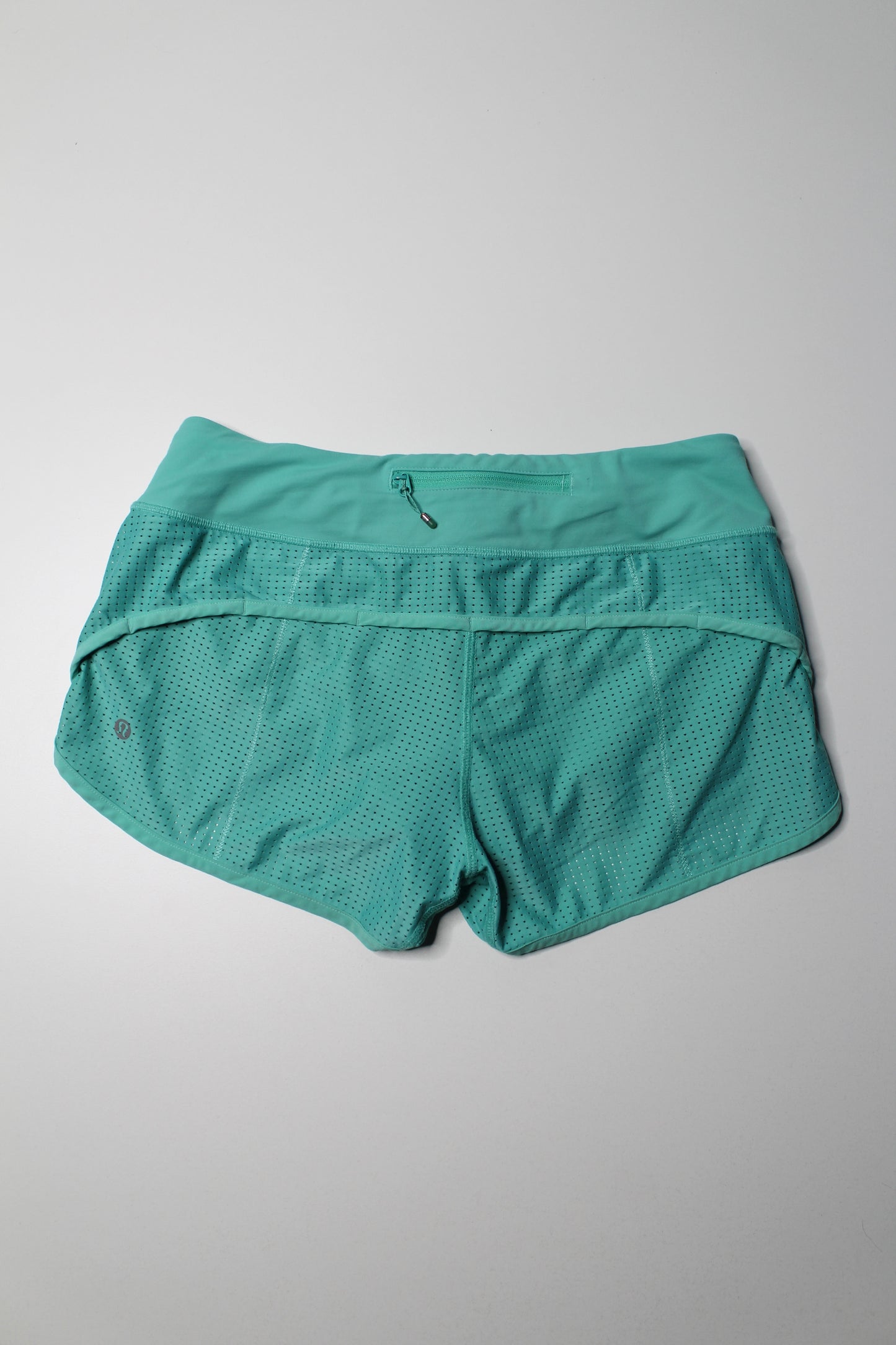 Lululemon green shorts, size 6