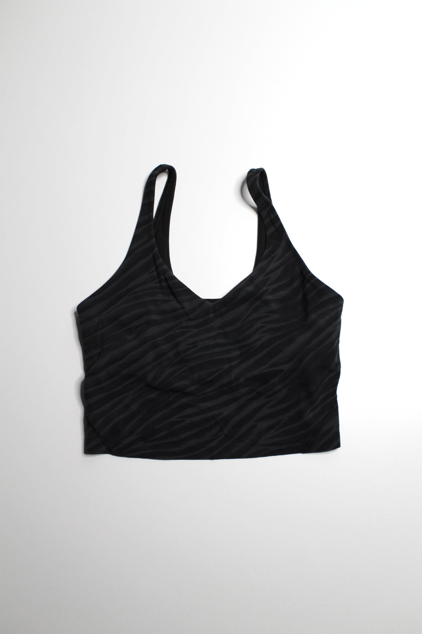 Lululemon le tigre deep coal multi camo ‘align’ tank, size 8 *matching leggings available