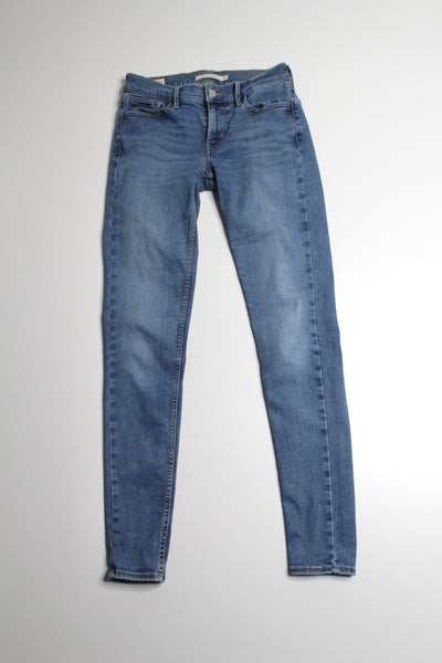 Levis 710 super skinny jeans, size 27 (price reduced: was $48)