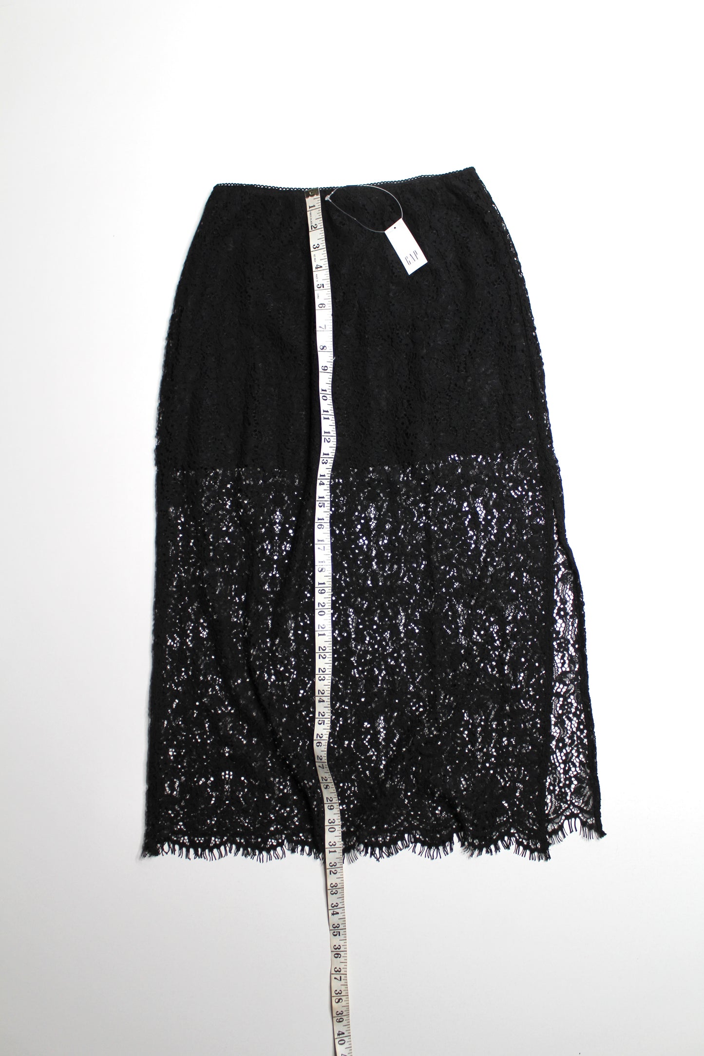 Gap black lace maxi skirt, size small *new with tags (petite) *matching top available (additional 50% off at checkout)
