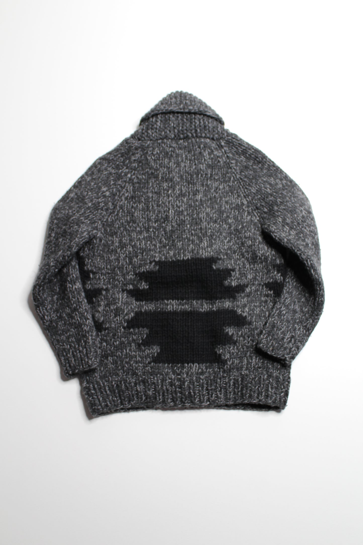 Aritzia Golden by TNA dark grey wool zip up sweater, size xxs (fits xxs/xs) (was $25)