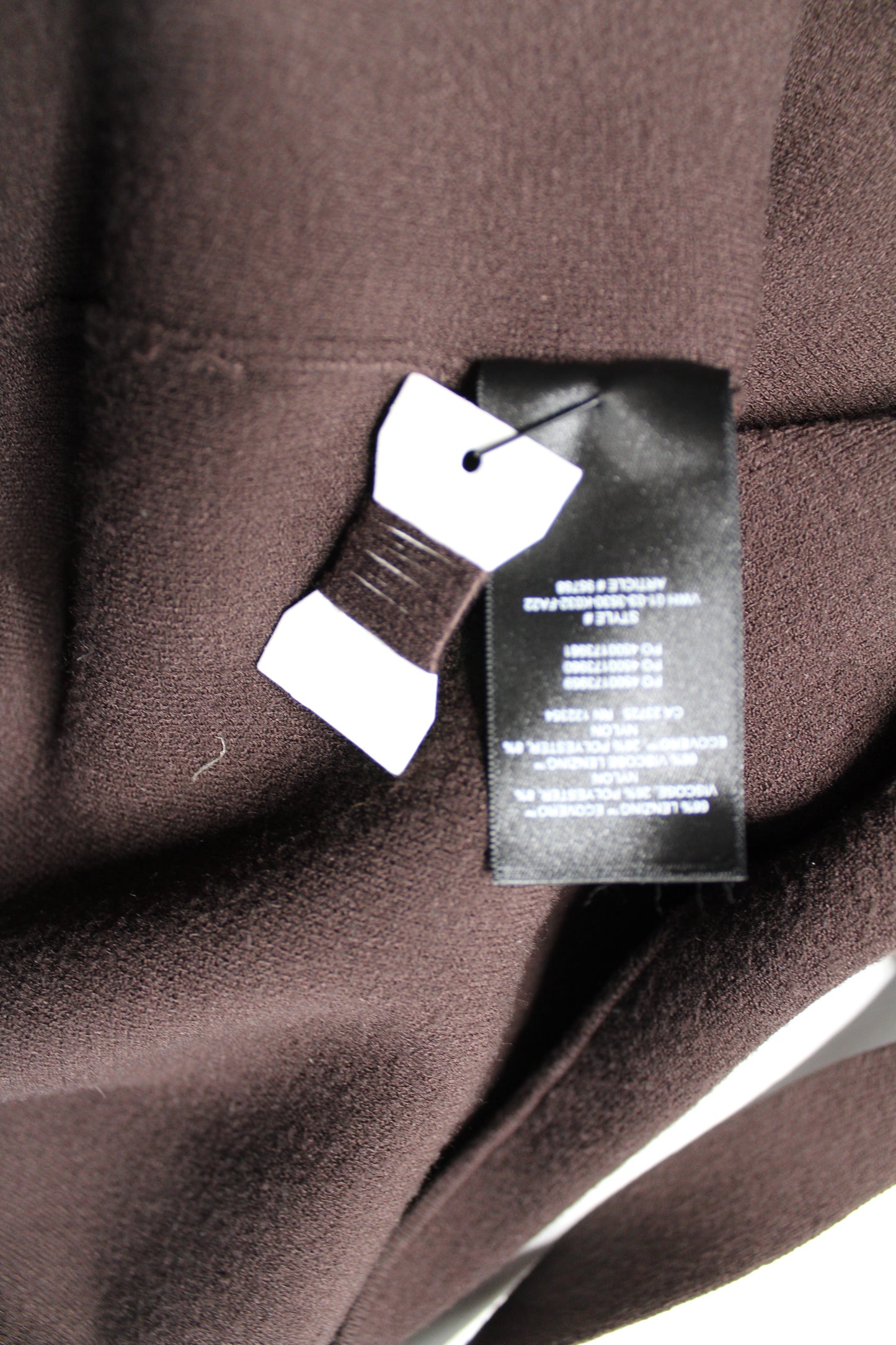 Aritzia Babaton brown 'ty' long open front cardigan, size xxs (relaxed fit)