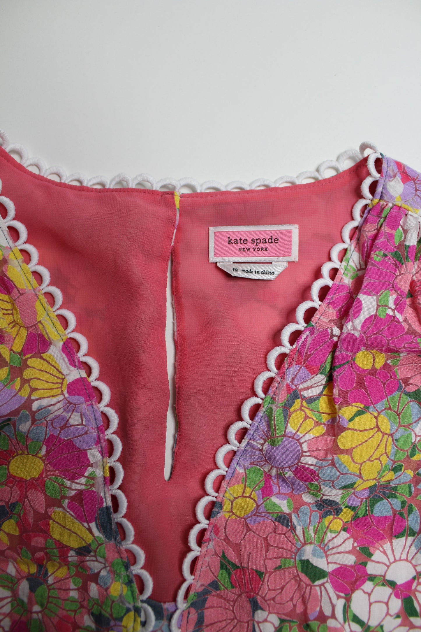 Kate Spade short sleeve pullover blouse, size medium