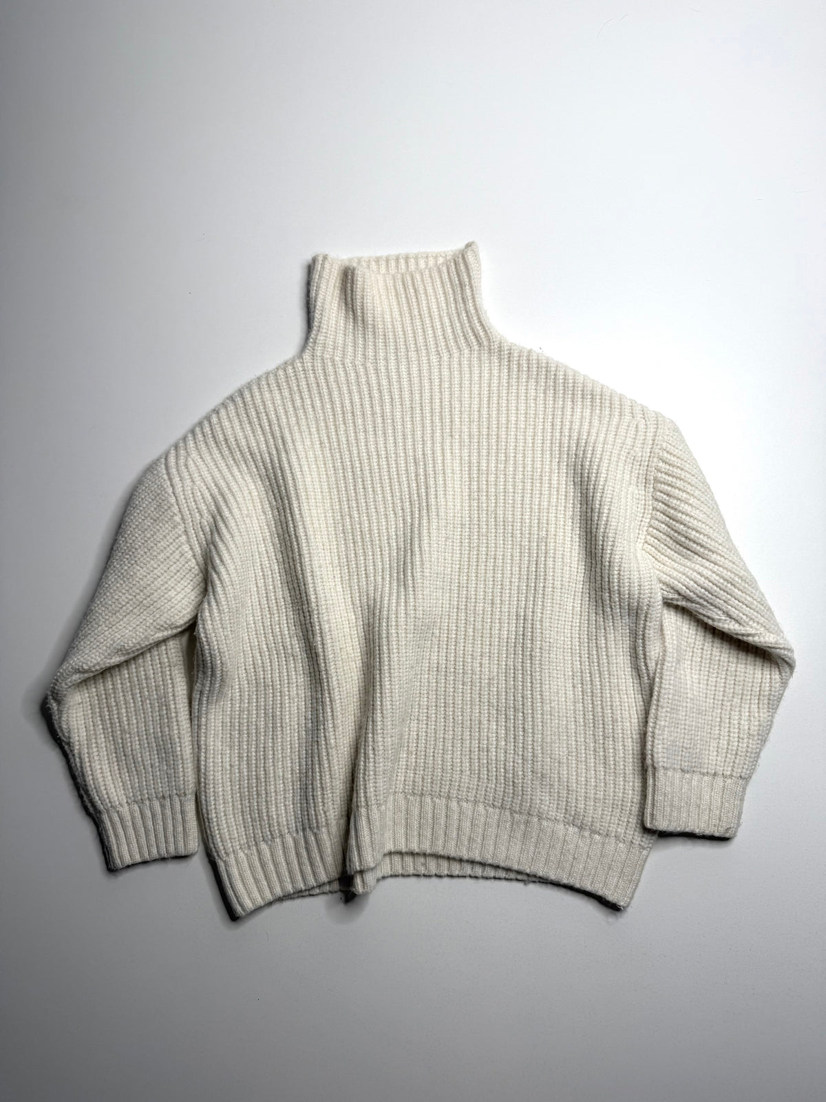 Anine Bing cream 'sydney' knit sweater, size xs (oversized)