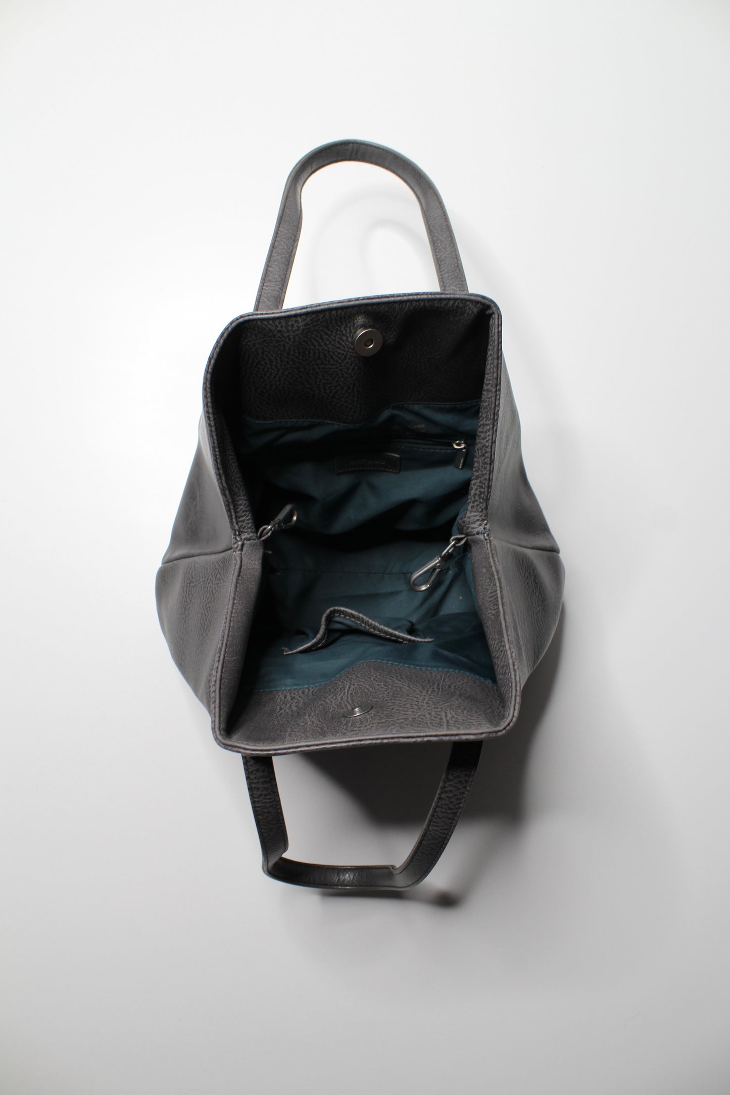 Mat & Nat grey small/medium size triangle tote purse (additional 50% off)