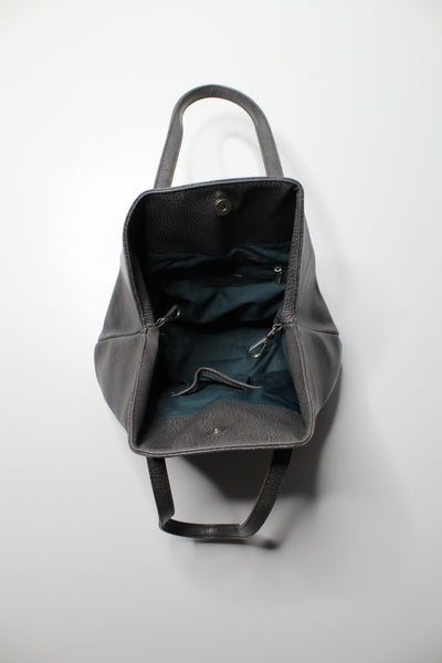 Mat & Nat grey medium size triangle tote purse