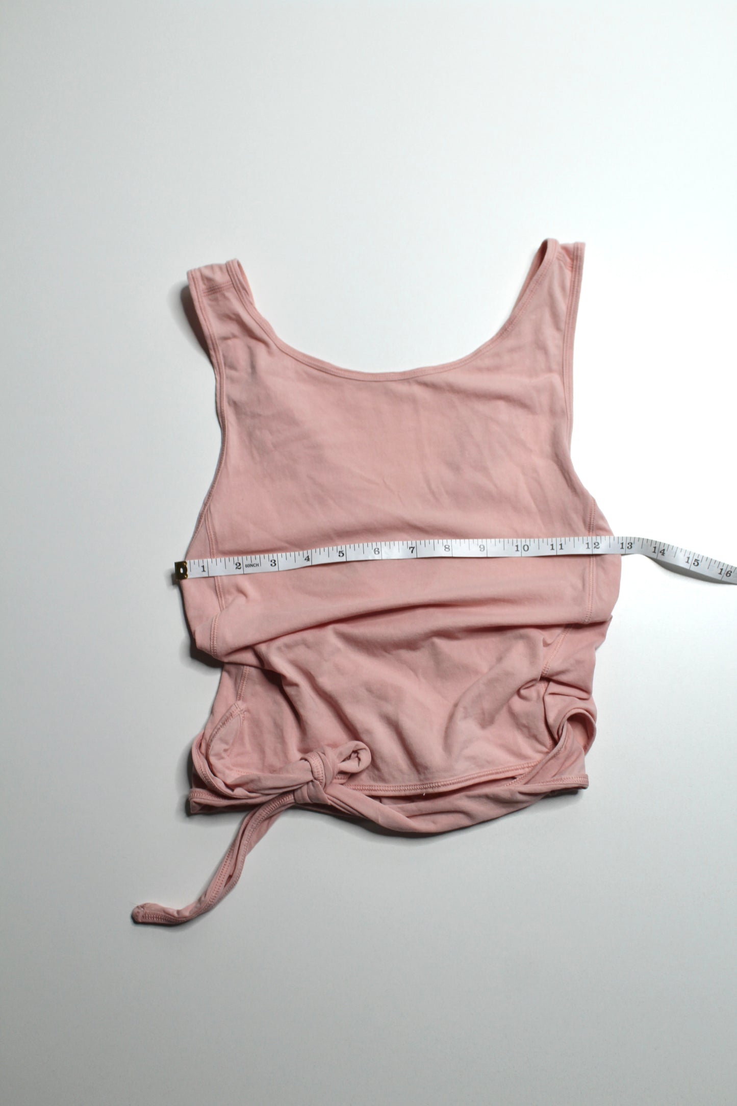 Lululemon cropped wrap tank, no size. Fits like 4 (fits 4/6)