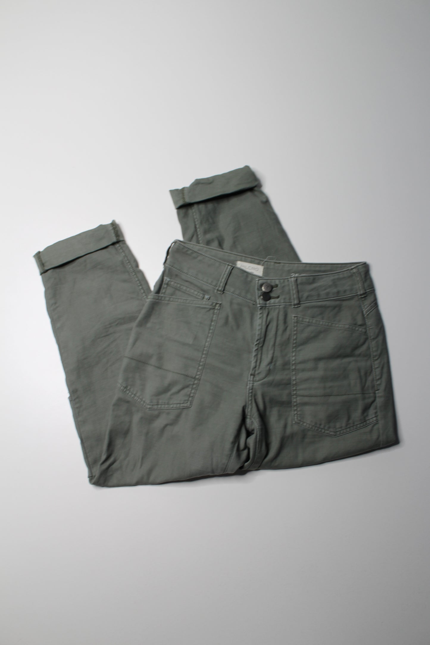 Anthropologie Pilcro sage green pant, size 25 (relaxed fit)