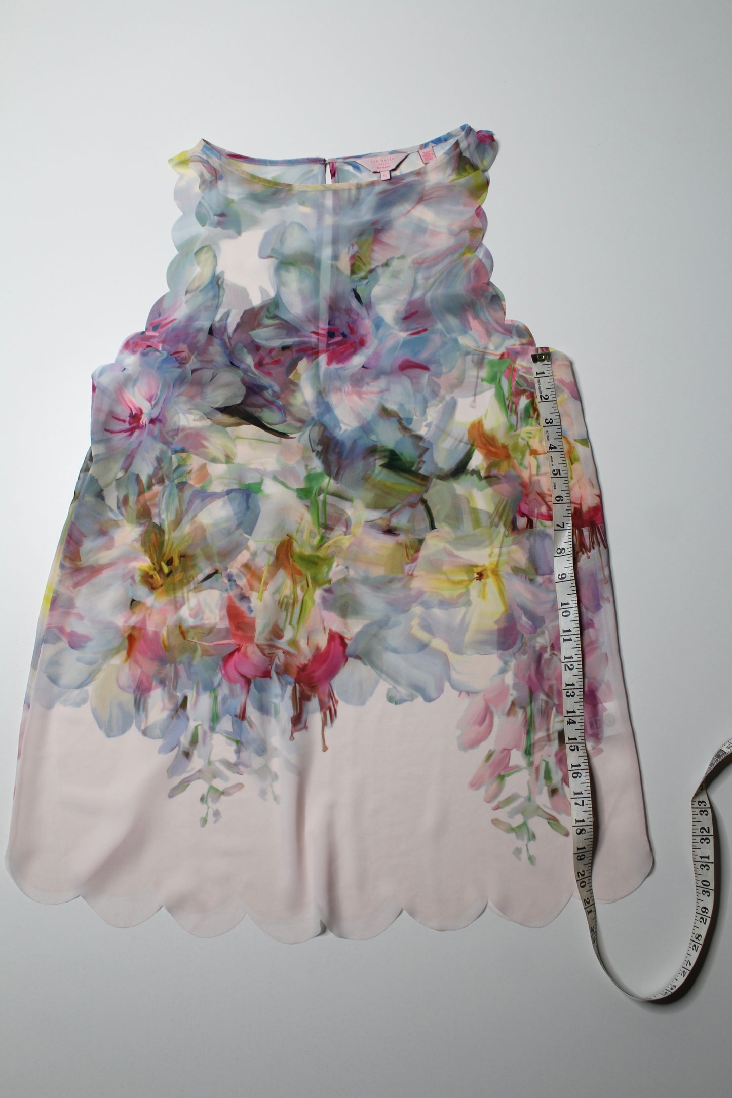 Ted Baker floral swim cover up, size small *matching bikini available