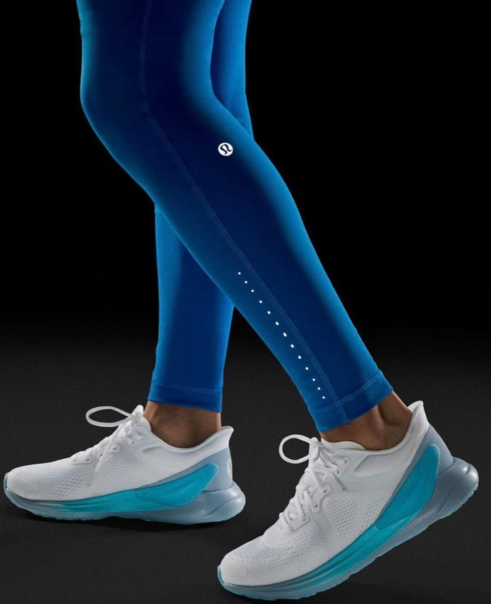 Lululemon blue Swift Speed High-Rise Tight, size 6 28" Poolside
