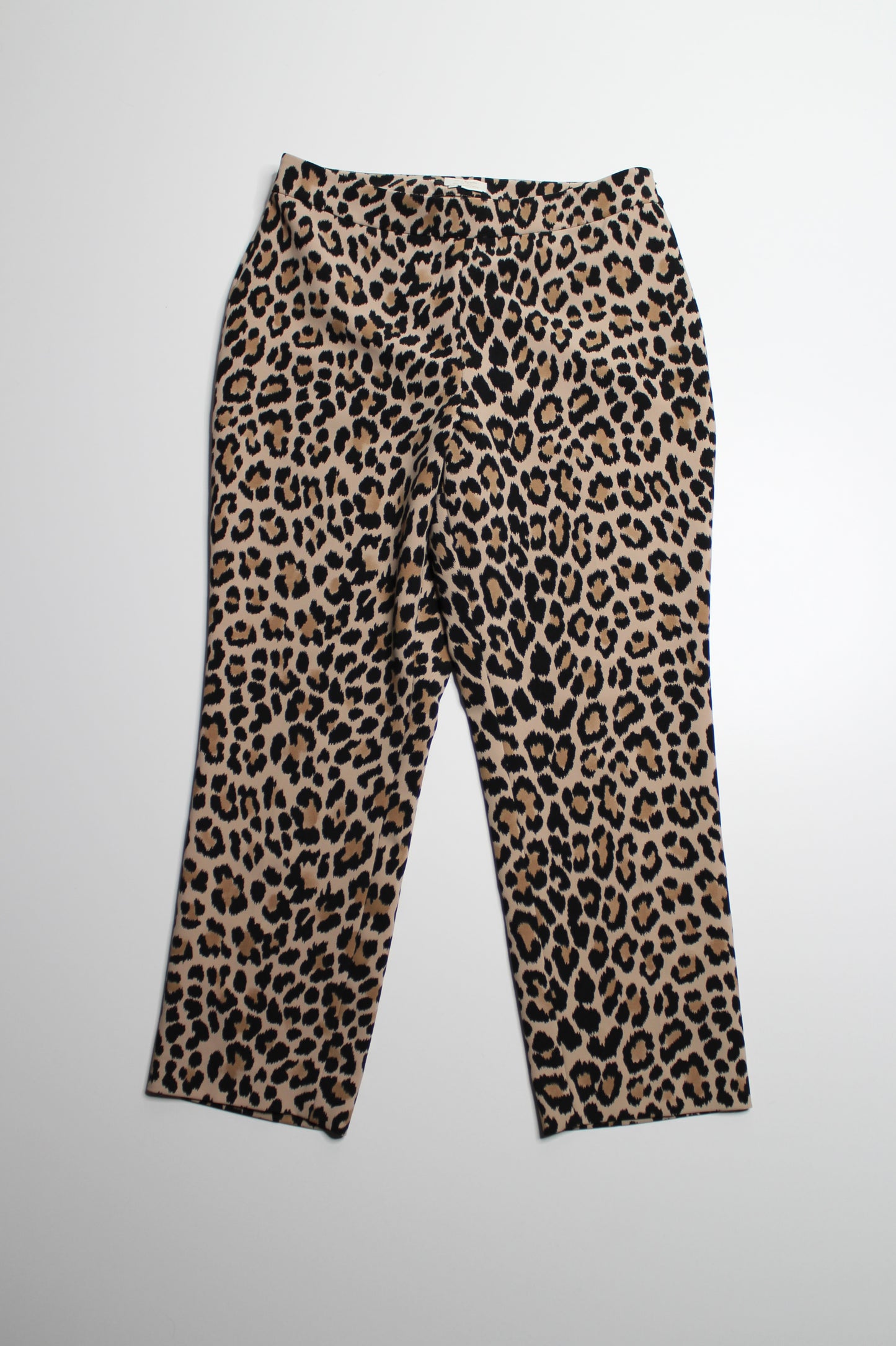 Kate Spade high-rise leopard print dress pant, size 10 (additional 50% off)