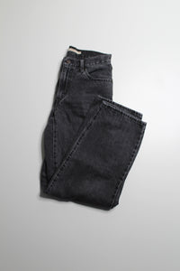 Levi's grey high rise baggy dad jeans, size 24 