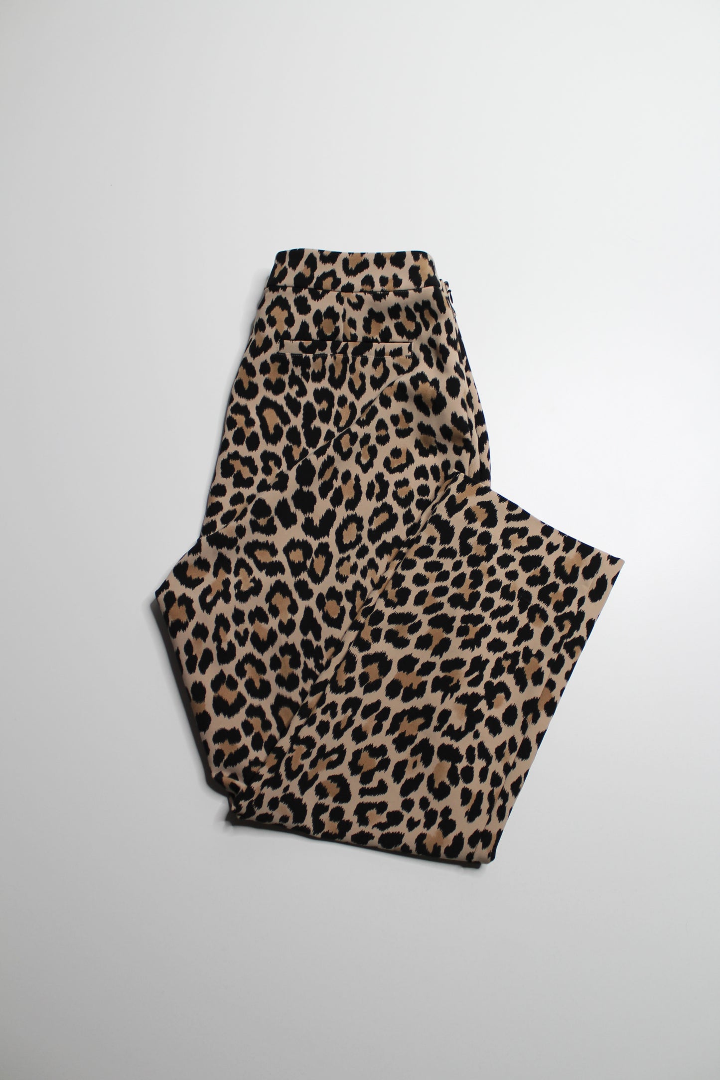 Kate Spade high-rise leopard print dress pant, size 10 (additional 50% off)