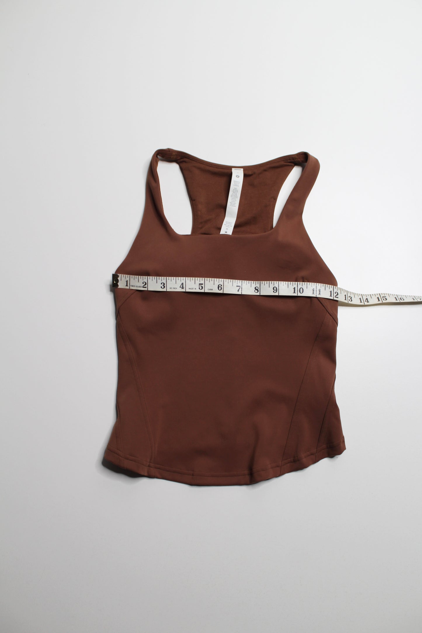 Lululemon roasted brown ‘instill’ tank, size 2