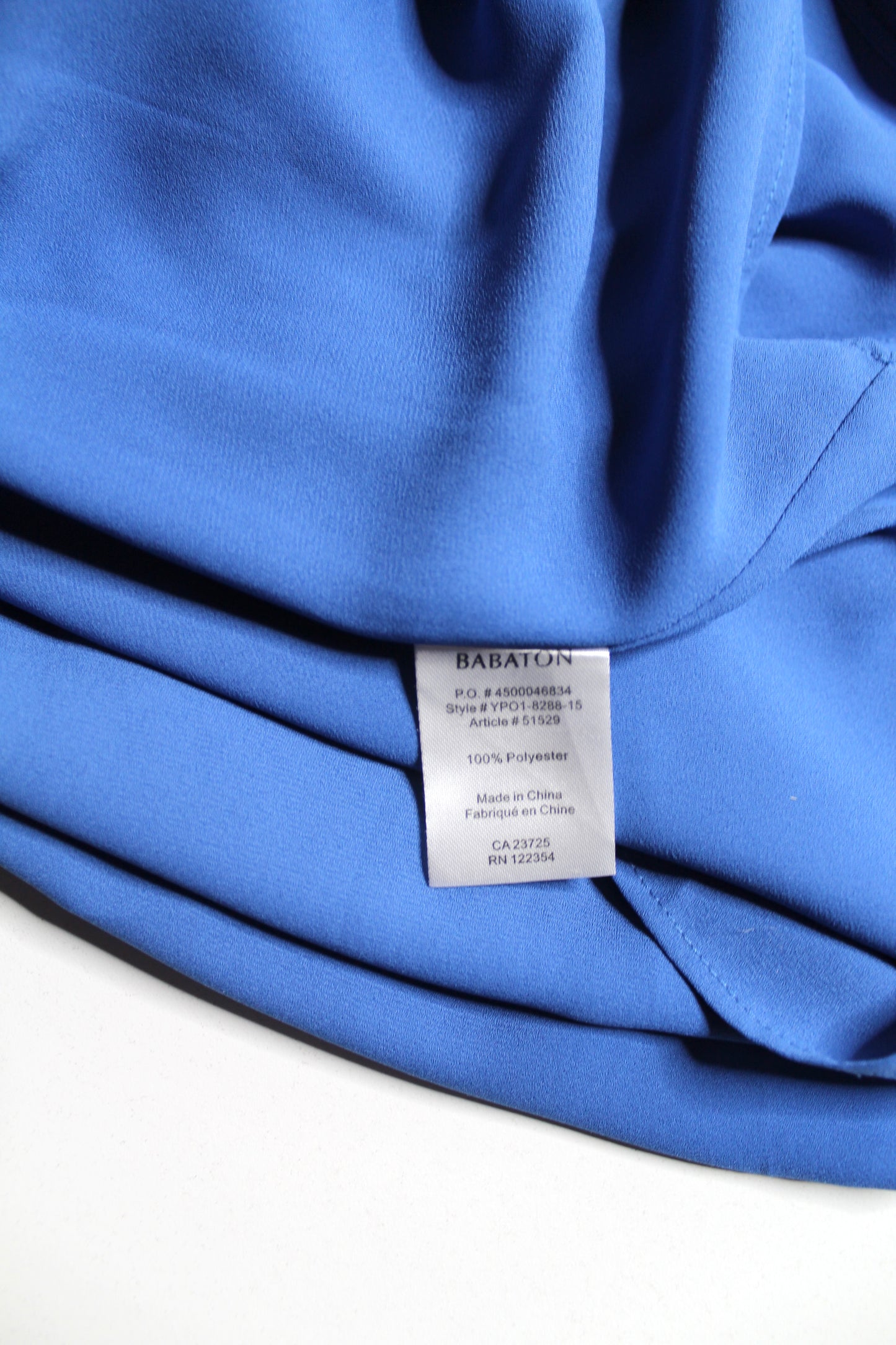 Aritzia Wilfred blue v neck midi dress, size xsmall (relaxed fit)