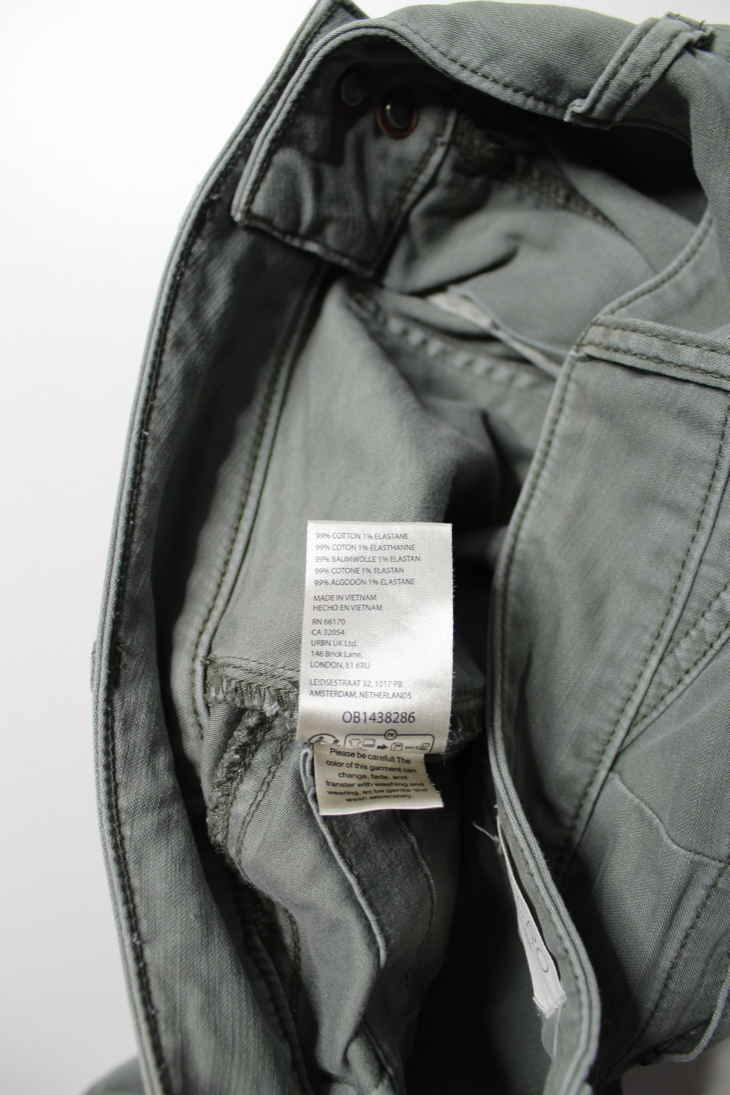 Anthropologie Pilcro sage green pant, size 25 (relaxed fit)