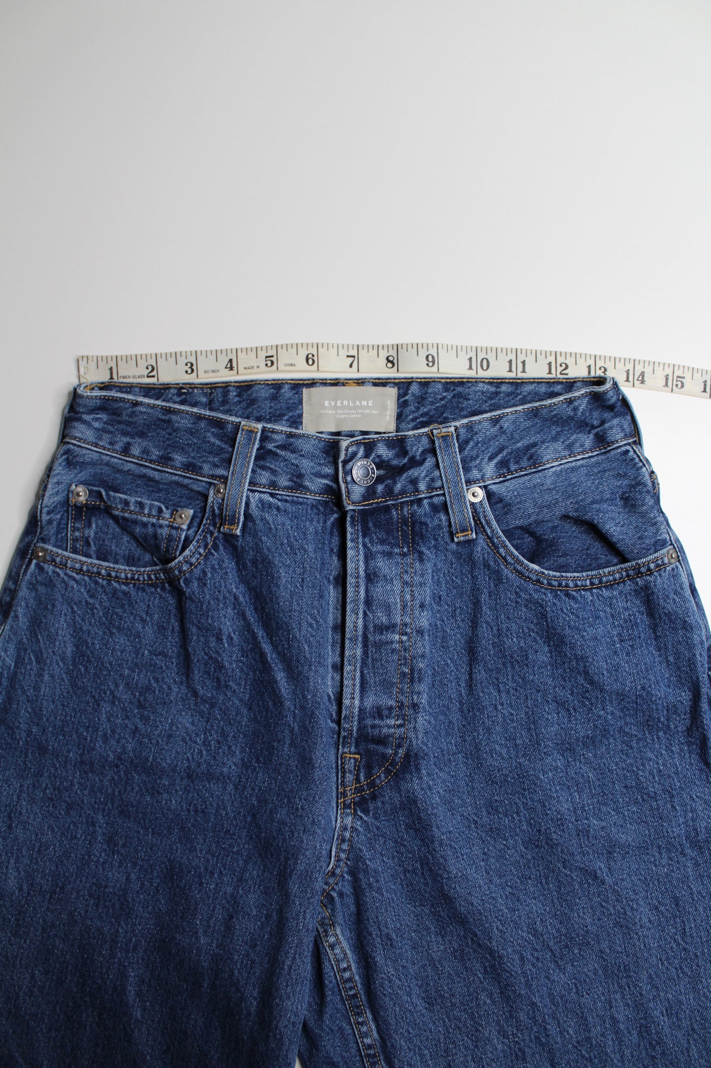 Everlane 'curvey 90's cheeky' jeans, size 29 regular