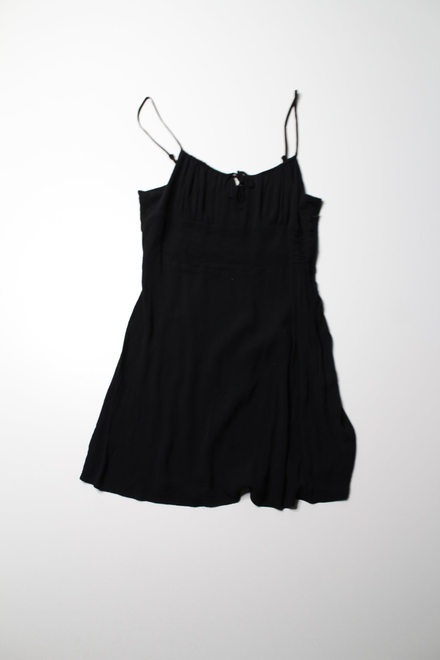 Aritzia wilfred black mini ‘bellow’ dress, size 12 (fits like medium)