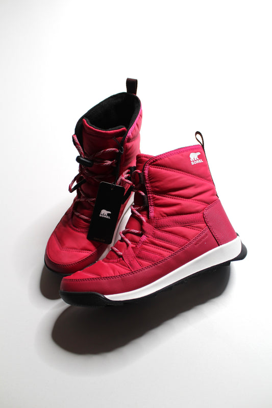 Sorel fuschia/red ‘Whitney II’ boot, size 6 youth (fits women’s 7/7.5) *new with tags (was $80)
