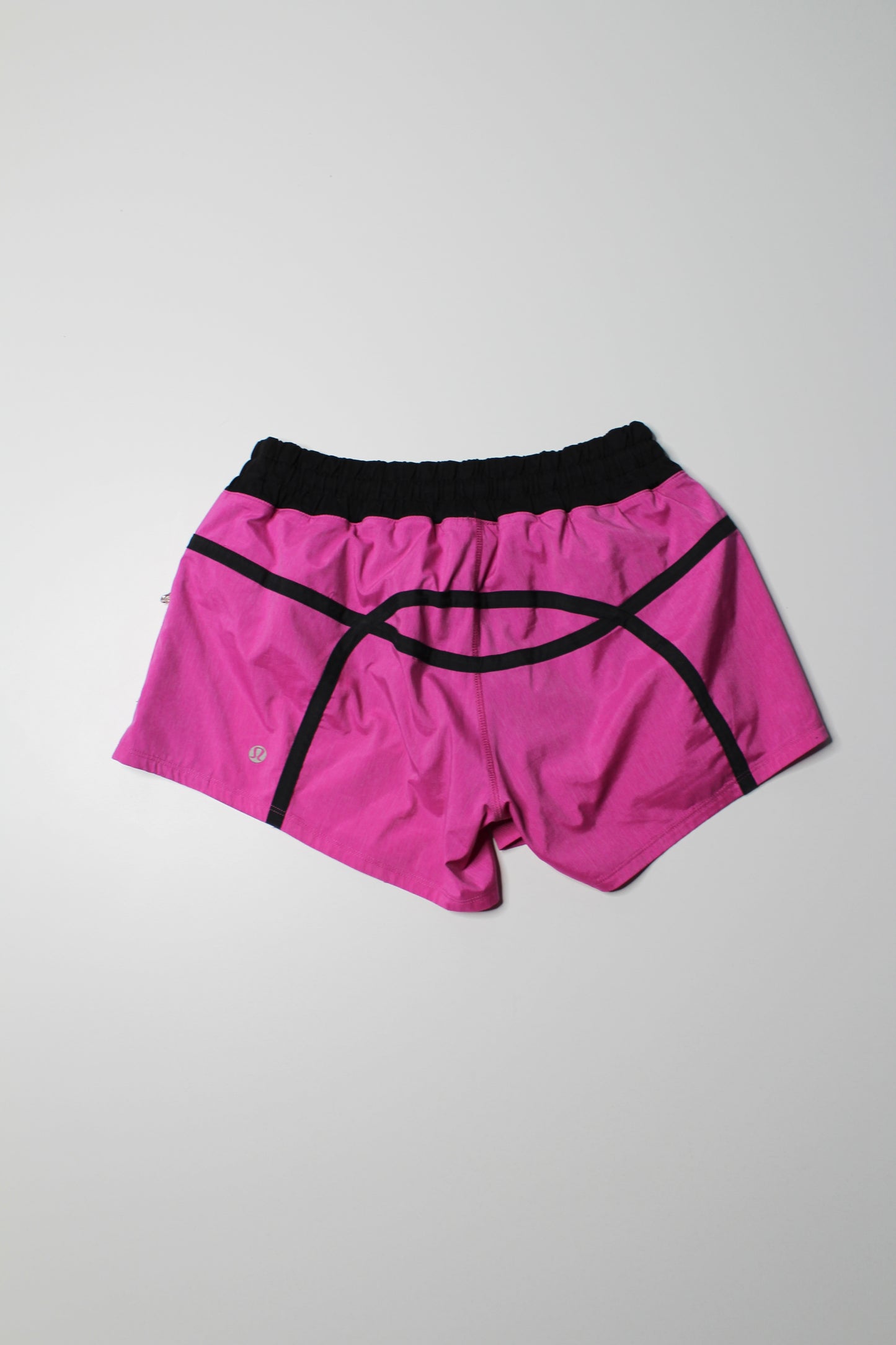 Lululemon paris pink ‘tracker’ shorts, size 6