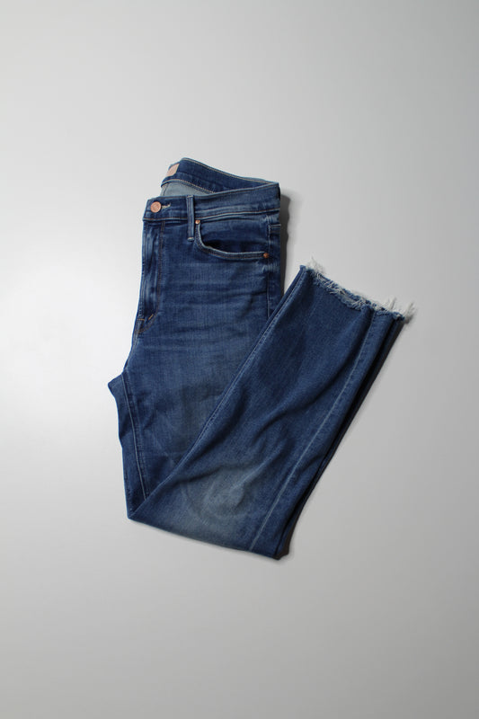 Mother ‘mid rise dazzler ankle’ jeans, size 28 (reg price: $125)