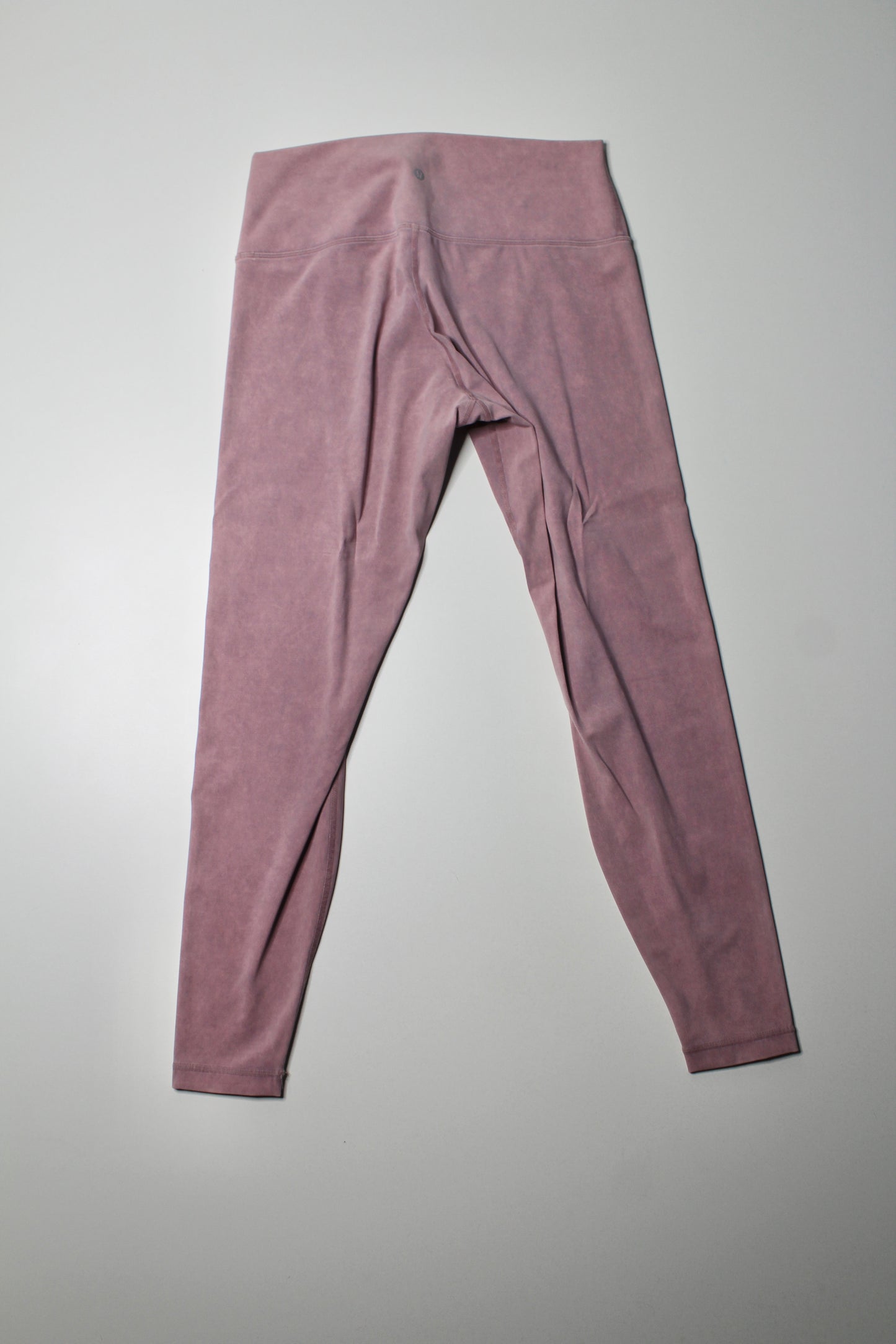 Lululemon blush pink tie dye ‘wunder under’ leggings, size 12 (28") *full on luxtreme