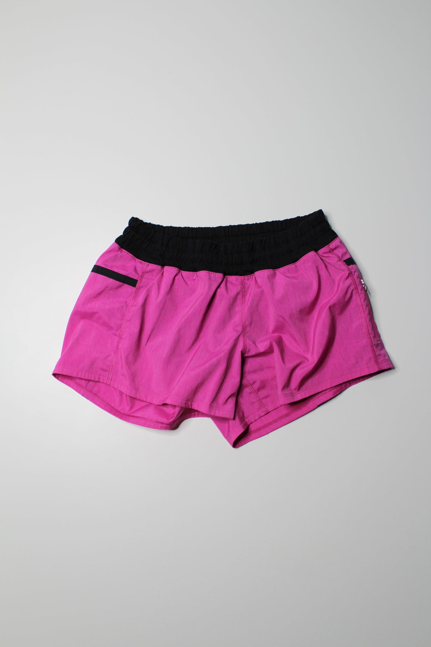 Lululemon paris pink ‘tracker’ shorts, size 6