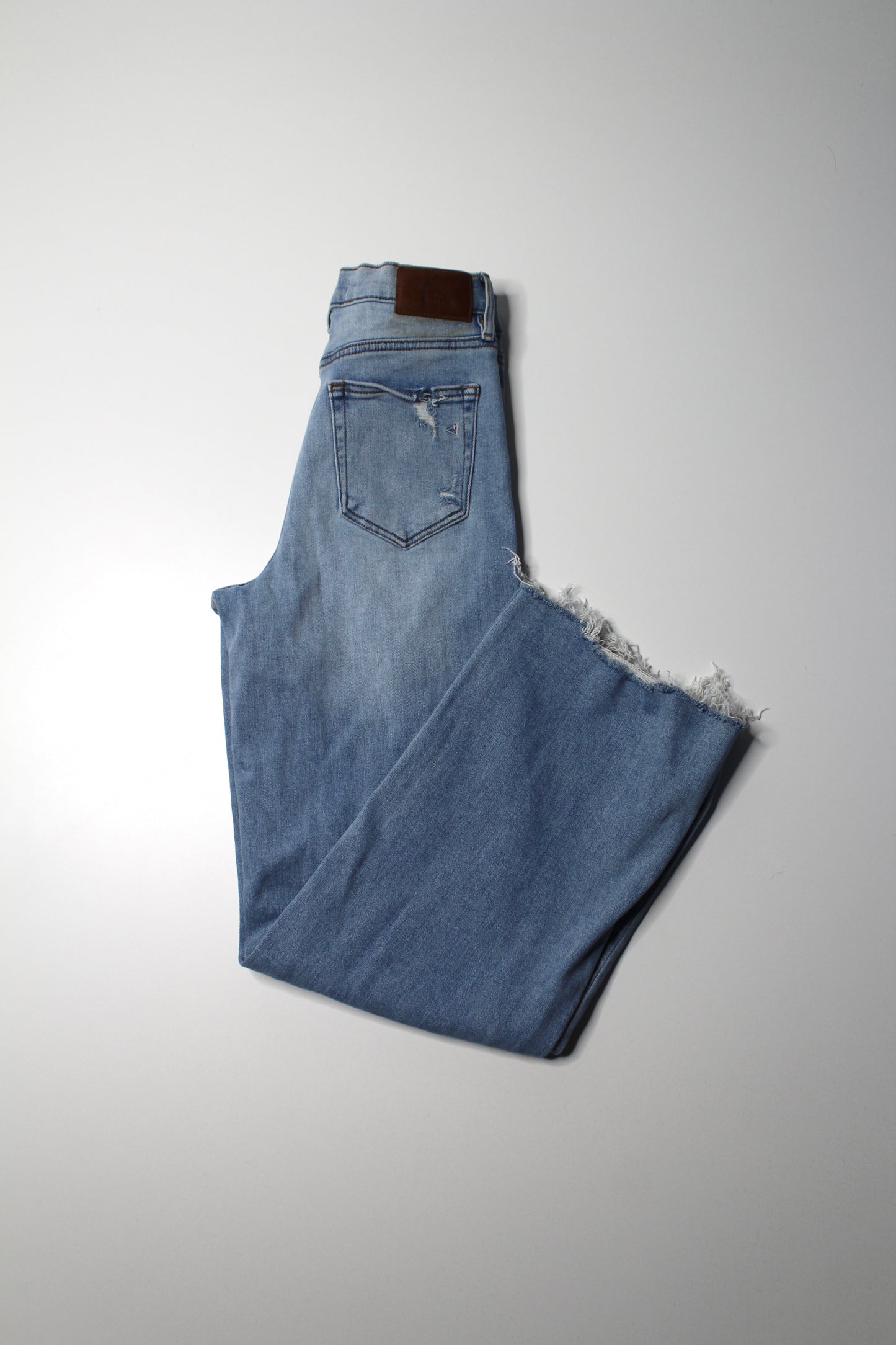 Hidden (Nordstrom) stretch ‘super wide leg’ jeans, size 27 (30”)