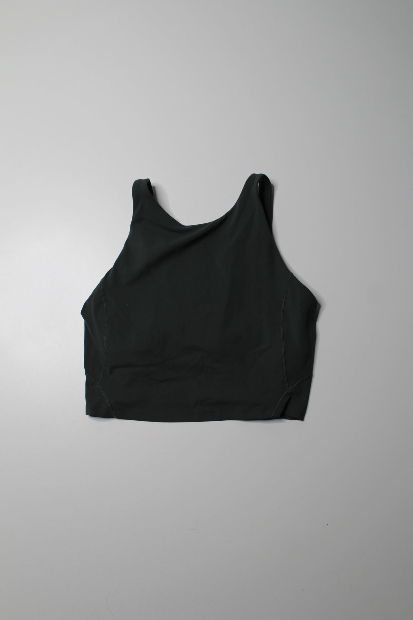 Lululemon smoked spruce ‘align’ tank, size 8 *high neck