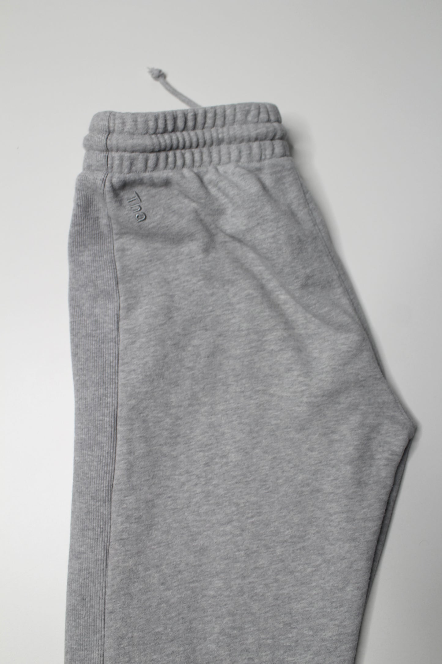 Aritzia TNA heathered grey terry boyfriend joggers, size xs (matching hoodie available)