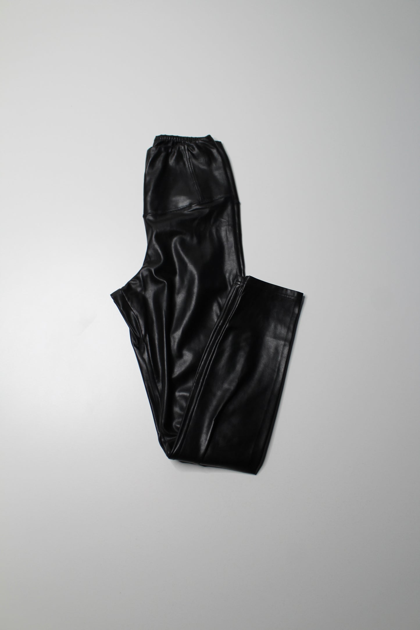 Aritzia Wilfred Free black 'daria' faux leather legging, size xs *ankle length (sale: was $48)