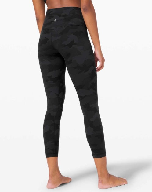 Lululemon 365 heritage black camo ‘align’ legging, size 4 (25”)