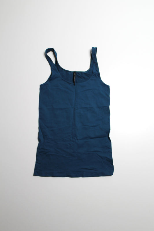 Aritzia Babaton turquoise ‘bowie’ seamless tank, size medium