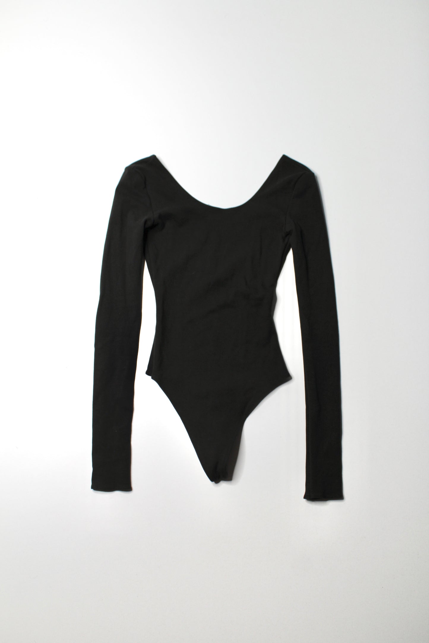 Aritzia Wilfred Free black long sleeve bodysuit, size xxs