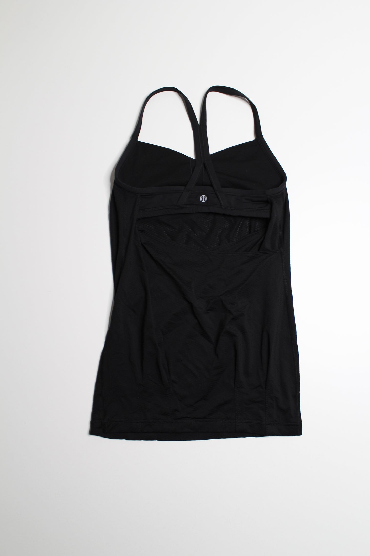 Lululemon black tank, no size. Fits like small (fits 4/6) (price reduced: was $25)