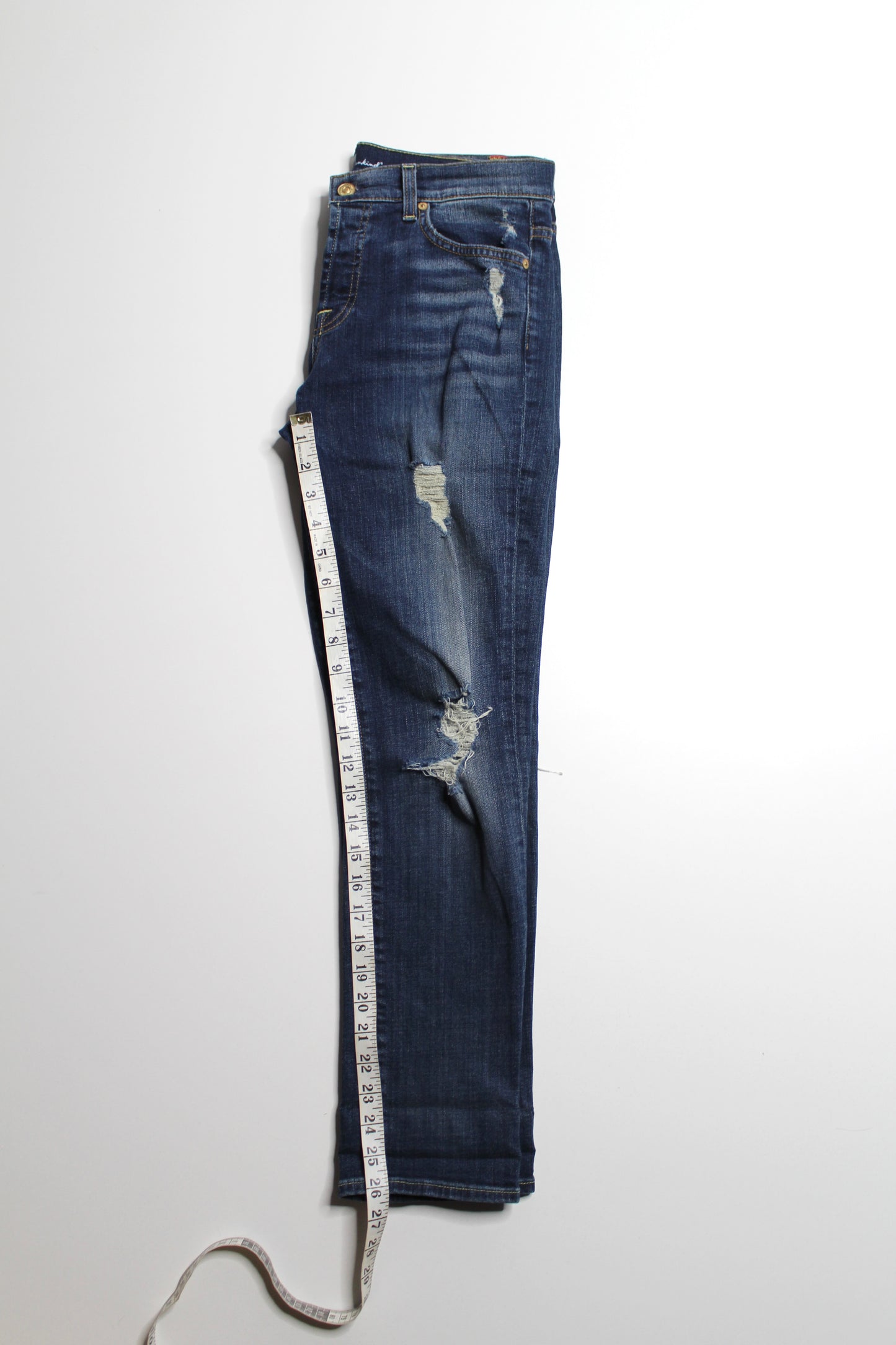 7 For All Mankind josefine boyfriend jeans, size 27