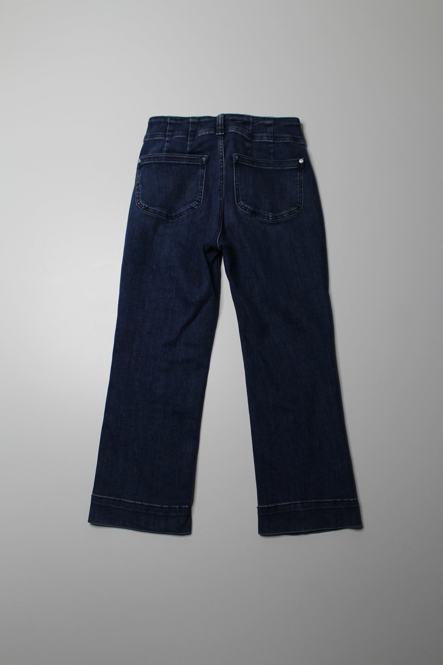 Anthropologie Pilcro high rise culotte straight leg cropped jeans, size 26 (23”) (sale: was $48)