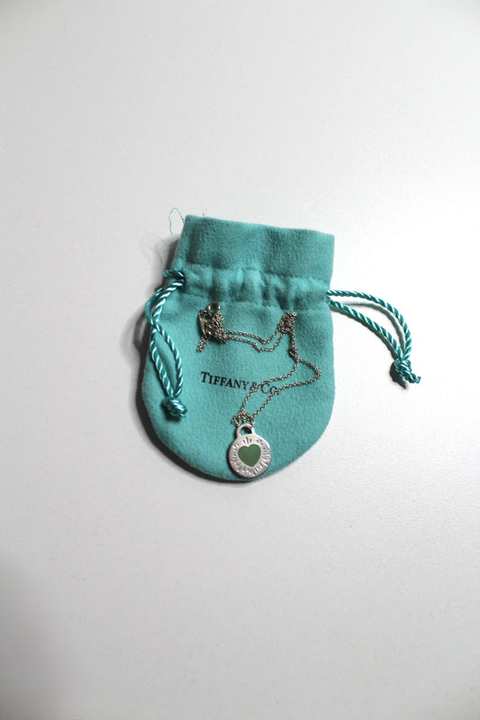 Tiffany & Co. Round Heart Pendant Necklace