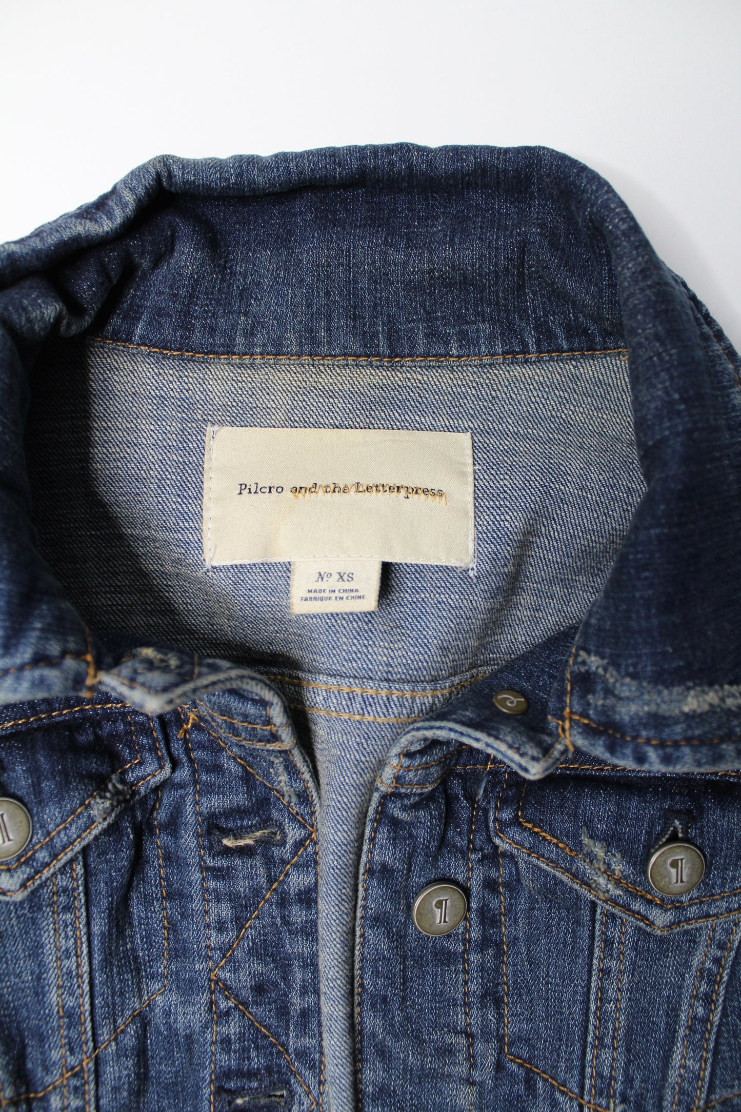Anthropologie Pilcro Jean jacket, size xs