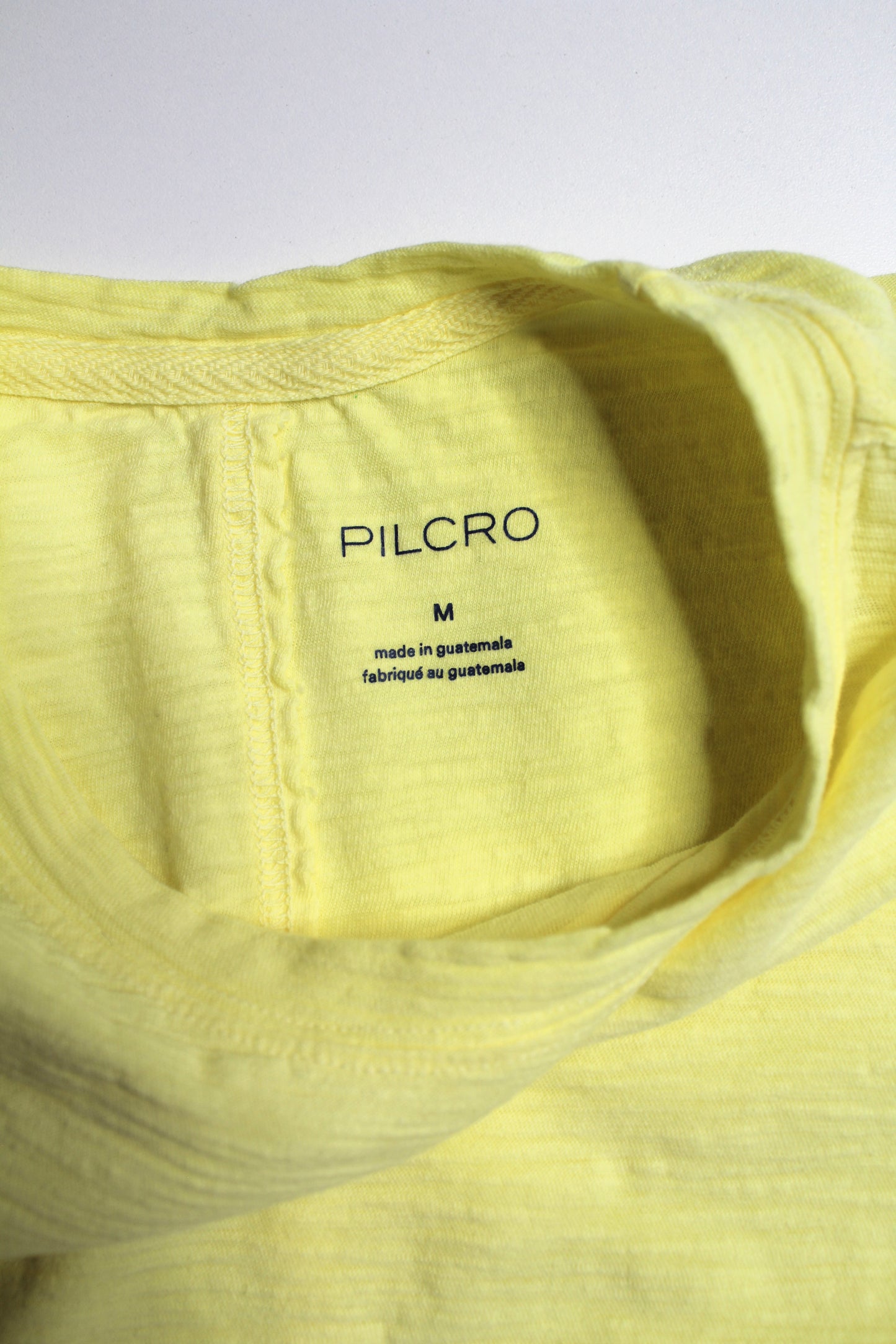 Anthropologie Pilcro yellow t shirt, size medium (sale: was $25)
