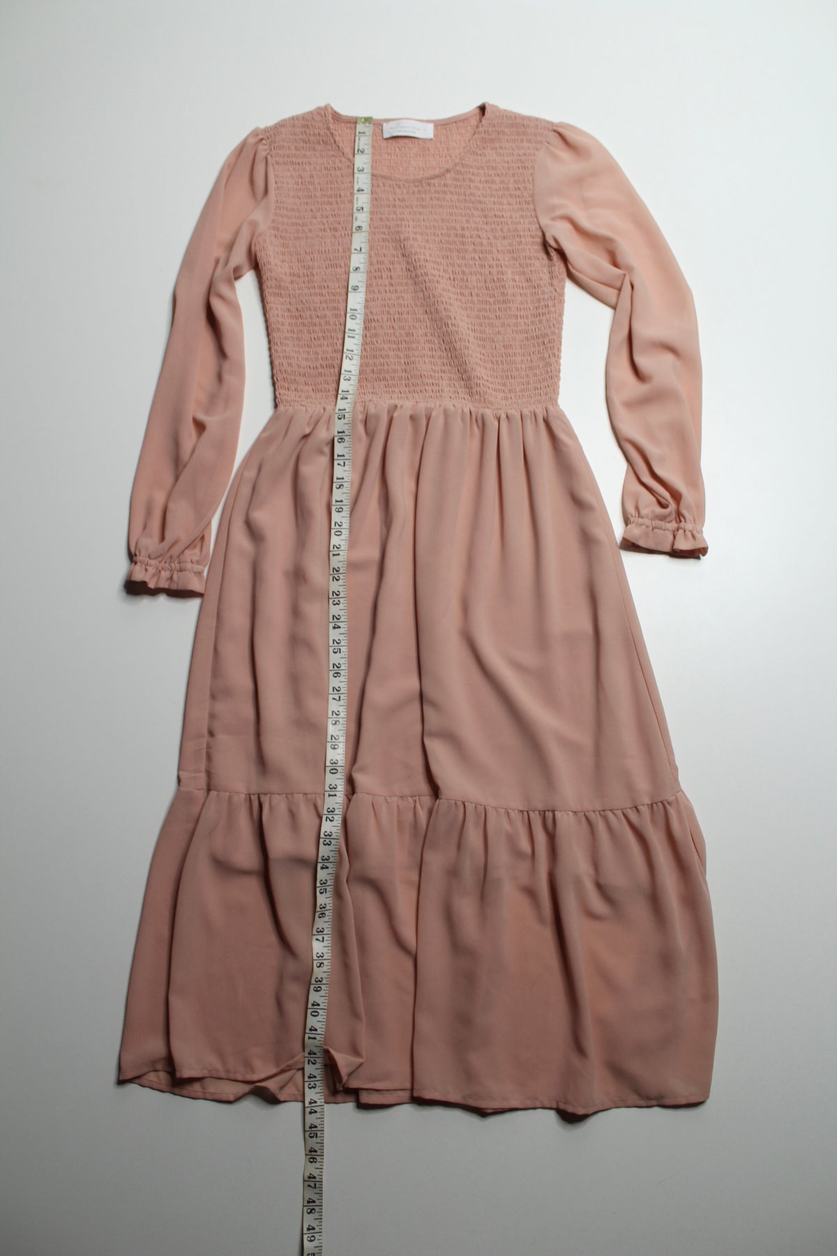Mad About Style x Jillian Harris Jilly Box misty rose ‘grace’ midi dress, size small