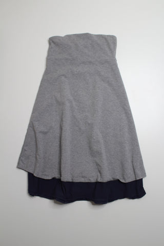 Lululemon reversible heathered grey/navy beat the heat dress, no size. Fits like size 4 (price reduced: was $48)