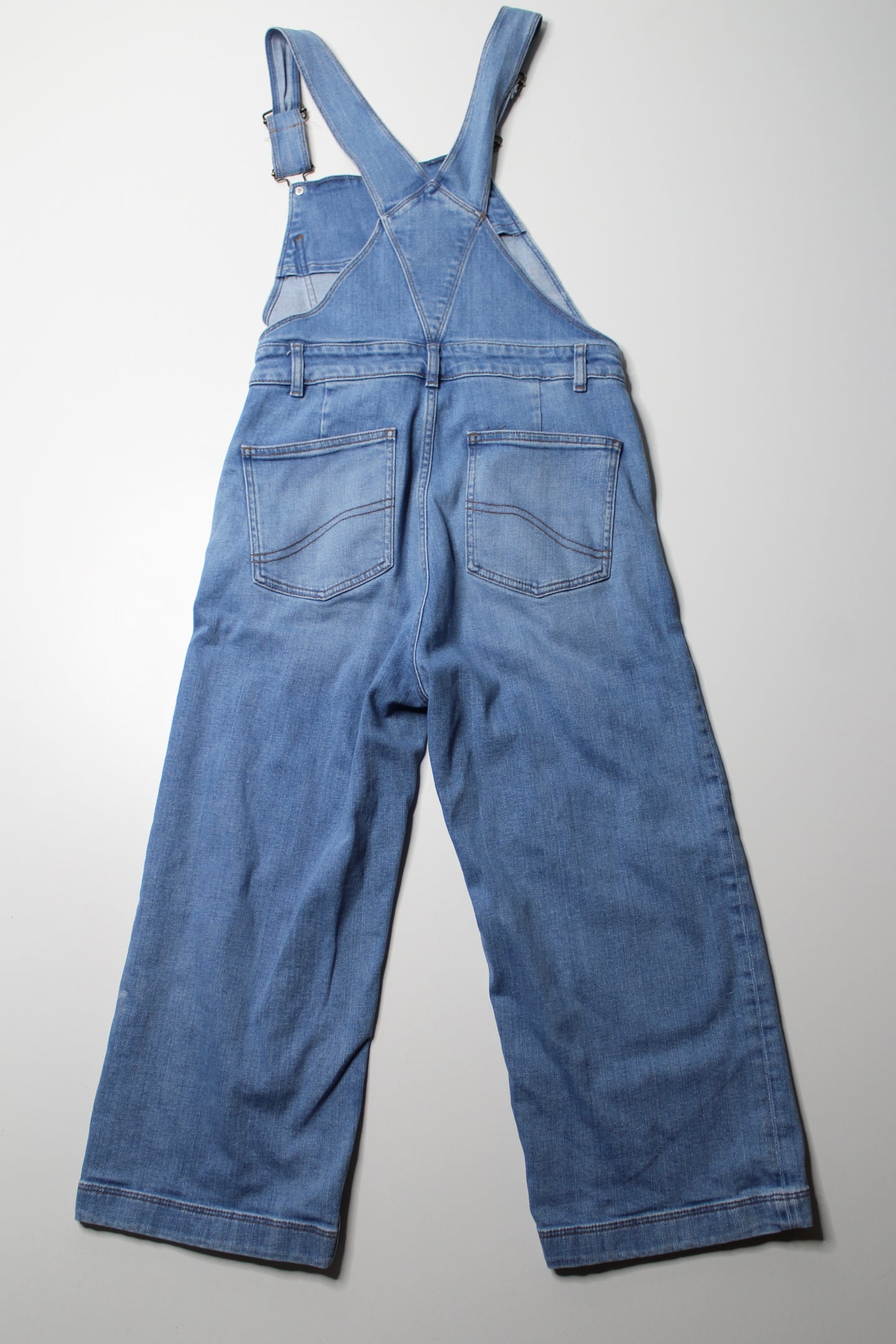 Fat Face UK denim wide leg overalls, size 6 (UK10) (price reduced: was $36)