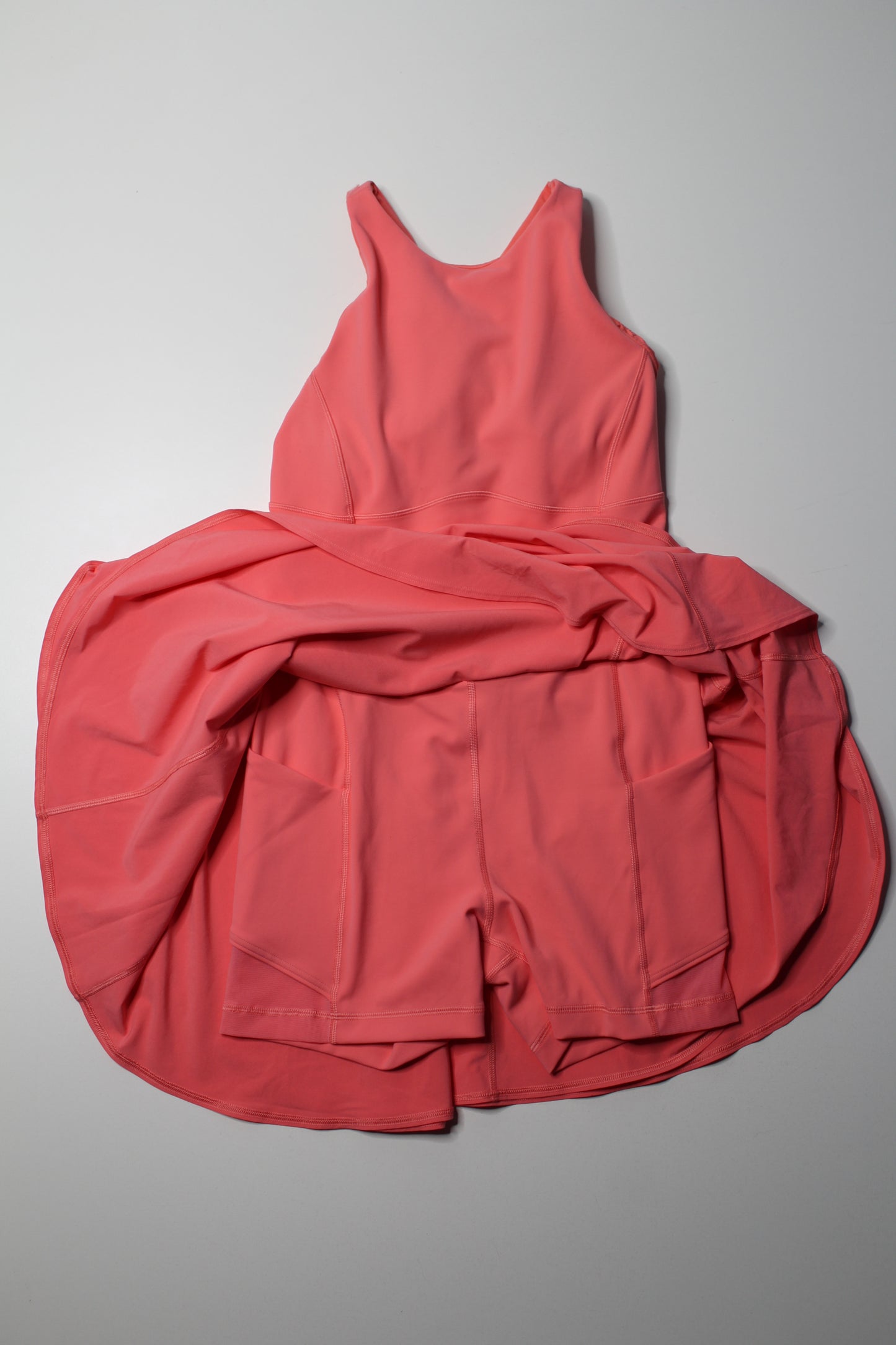 Lululemon pale raspberry ‘court crush’ tennis dress, size 6 (sale: was $68)