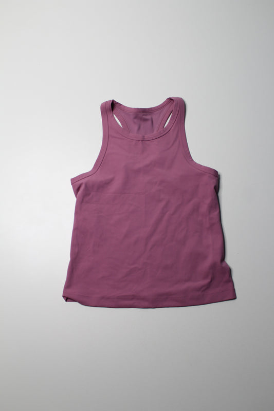 Lululemon velvet dust waist length align racerback tank, no size. Fits like 6