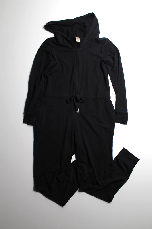 Smash + Tess x Jillian Harris black hoodie romper, size small
