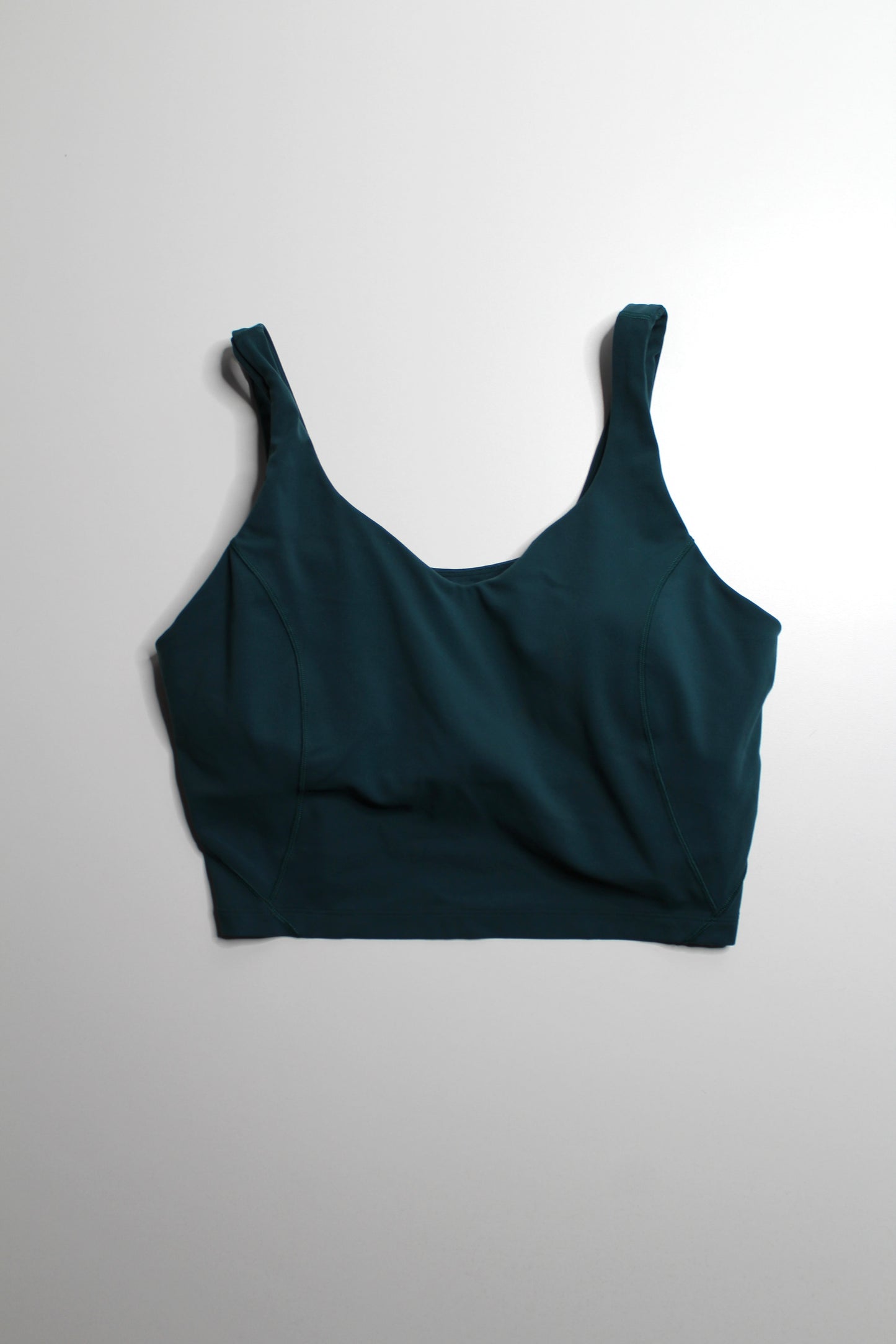 Lululemon green ‘align’ tank, size 12 (C/D cup)